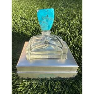 * PURE TURQUOISE by RALPH LAUREN * PURE PARFUM 1 oz~30 ml CRYSTAL bottle RARE